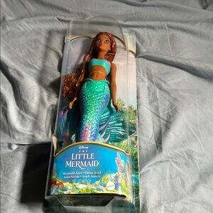 Disney The Little Mermaid Ariel Doll with Teal and Purple Tail